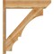 Ekena Millwork Balboa Slat Rough Sawn Outlooker, Western Red Cedar, 8"W x 36"D x 40"H OUT08X36X40BOA06RWR - alternate 2